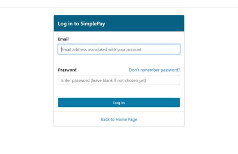 Login : SimplePay.